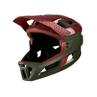 Leatt 1023014800 casco integral mtb enduro 20 con mentonera desmontab