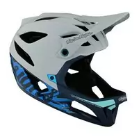 stage signature mtb full face helmet grey/blue size xs/s (54-56cm) gray