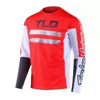 mtb long sleeves sprint jersey marker red size m red