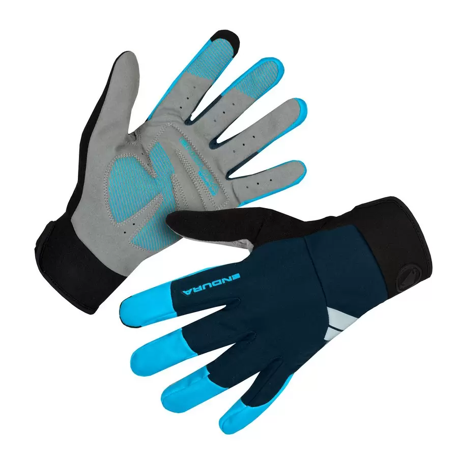 Gants VTT Windchill Glove High-Viz Bleu taille S - image