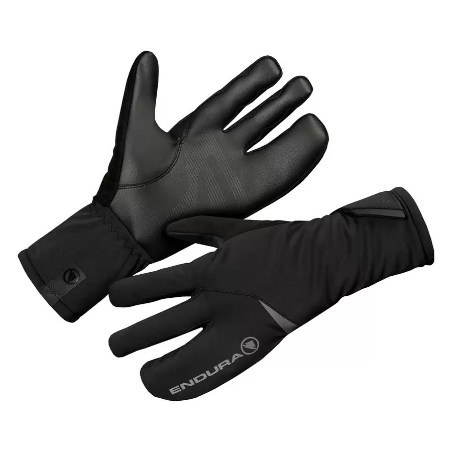 MTB Gloves Freezing Point Lobster Glove Black size XS Endura Bike glo
