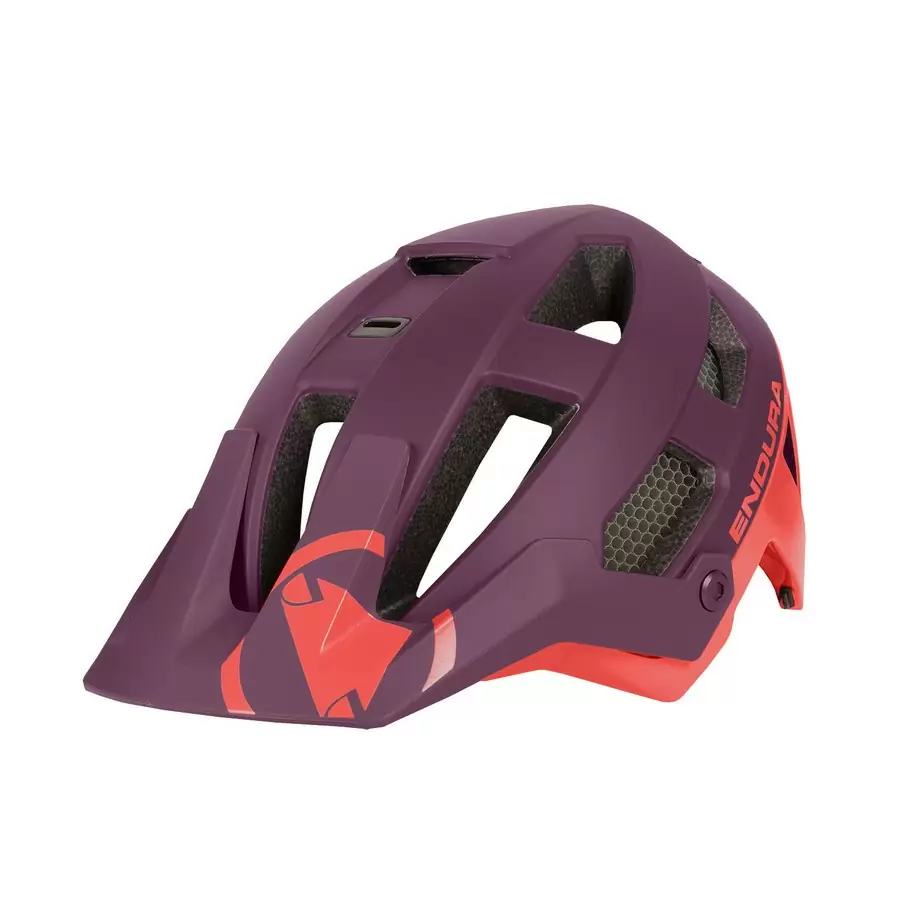 Enduro Helmet SINGLETRACK HELMET Pomegranate size S/M (51-56cm) - image