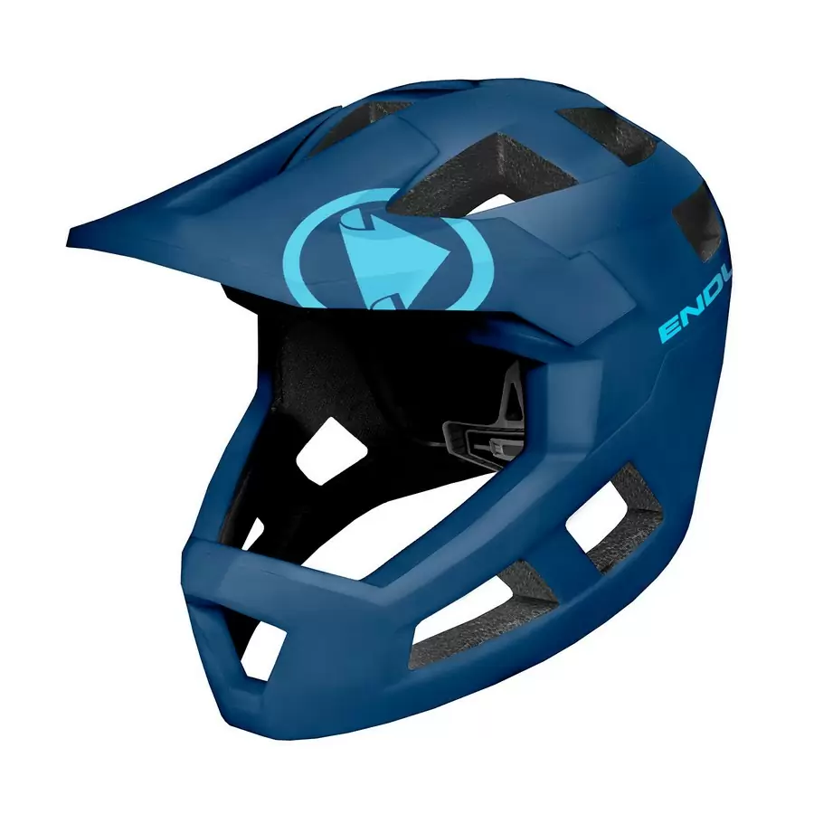 Casco Integrale SingleTrack Full Face Helmet Blueberry taglia M/L (55-59cm) - image