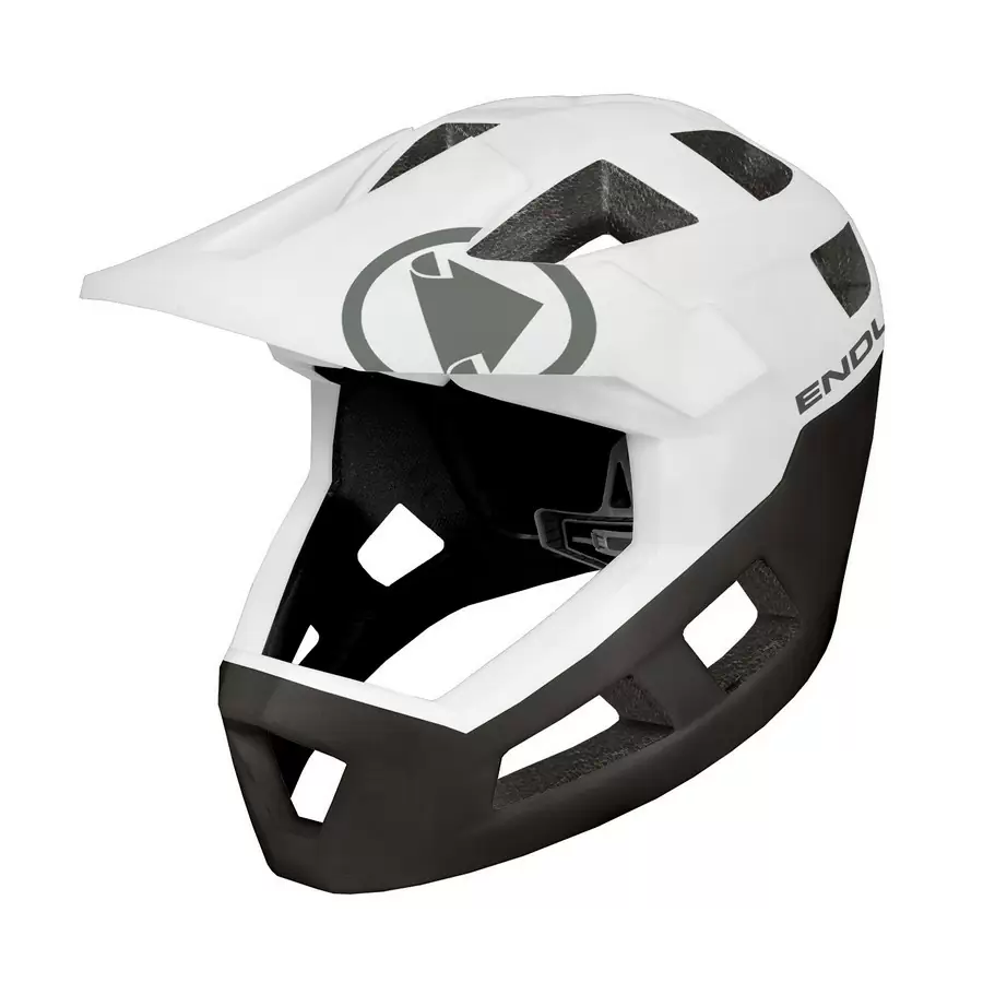 Casco Integrale SingleTrack Full Face Helmet White taglia L/XL (58-63cm) - image