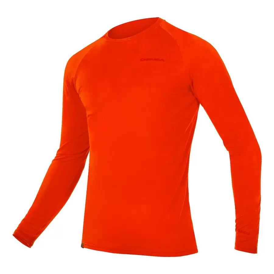 Maillot d'hiver BaaBaa Blend L/S Baselayer Paprika taille S - image