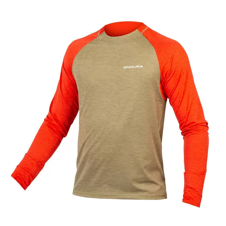 Maillot manches longues SingleTrack L/S Jersey Champignon taille L - image