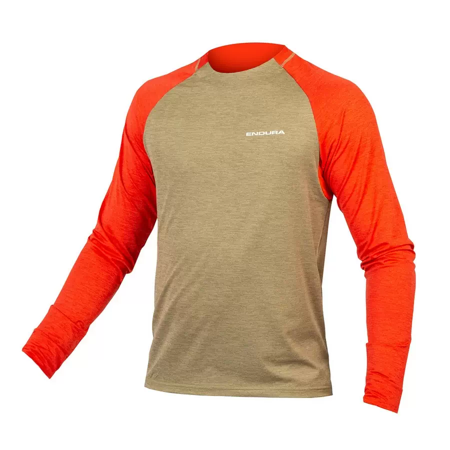 Camisa manga longa SingleTrack L/S Camisa cogumelo tamanho P - image