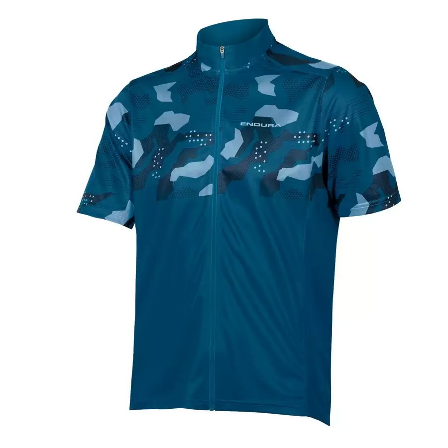 Maillot manches courtes Hummvee Ray S/S Jersey Blueberry taille XXXL - image