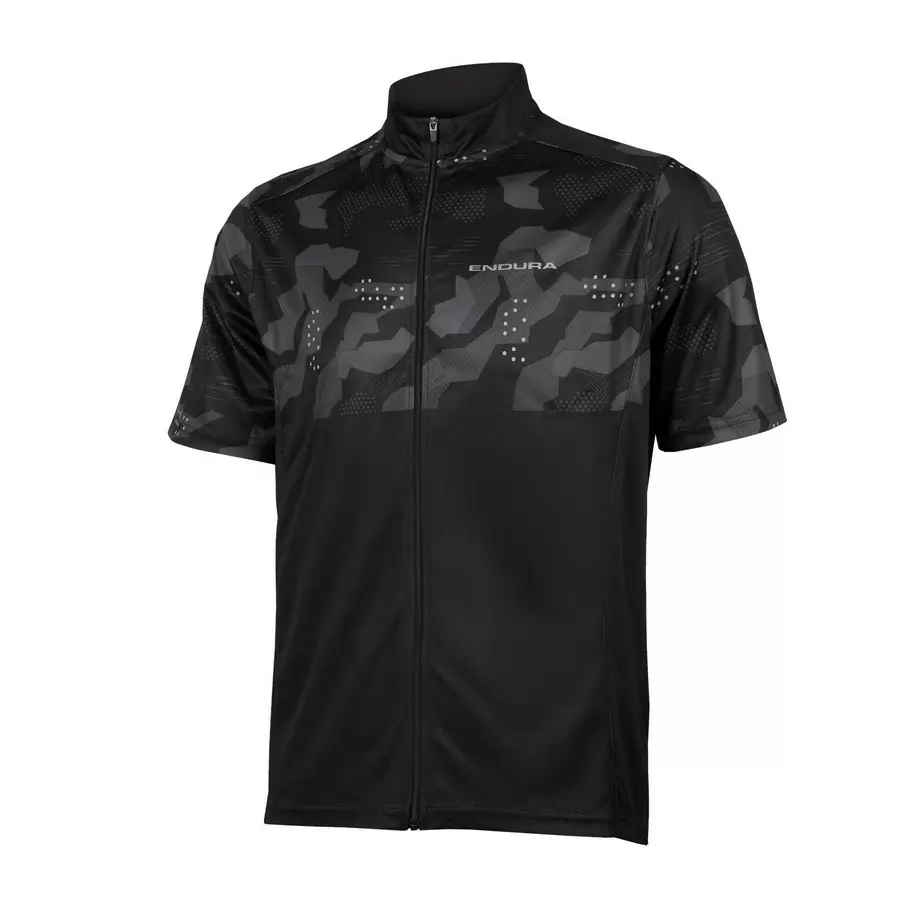 Maglia a Manica Corta Hummvee Ray S/S Jersey Black taglia L - image