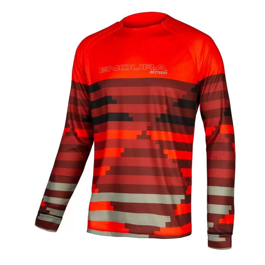MT500 Supercraft Langarmshirt L/S T-Shirt Rot Größe S - image