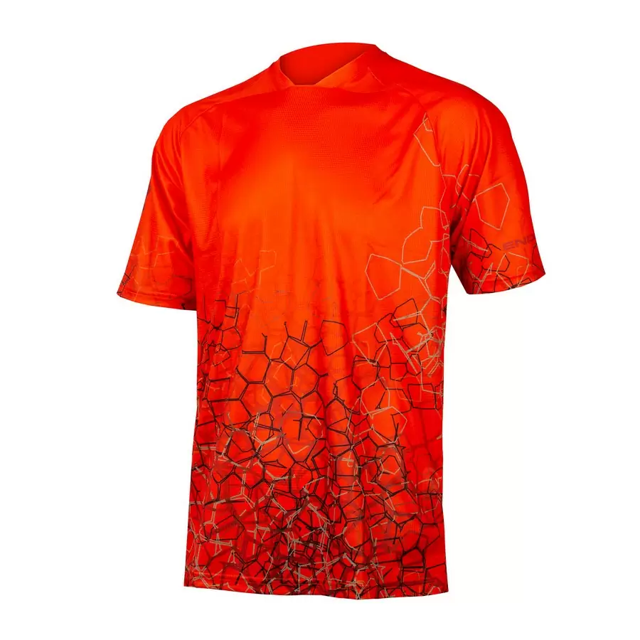 T-Shirt SingleTrack Print Tee LTD Arancio taglia S - image