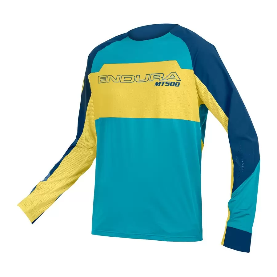 Maillot manches longues MT500 Burner Lite L/S Blueberry taille M - image