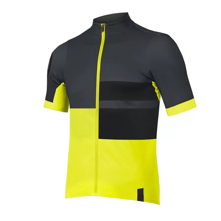 Short Sleeve Jersey FS260 Print S/S Jersey Hi-Viz Yellow size XS - image