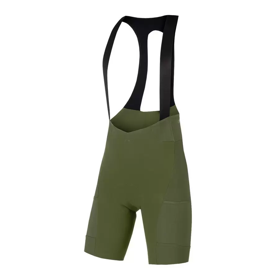 Bib Shorts GV500 Reiver Bibshort Olive Green size XXL - image