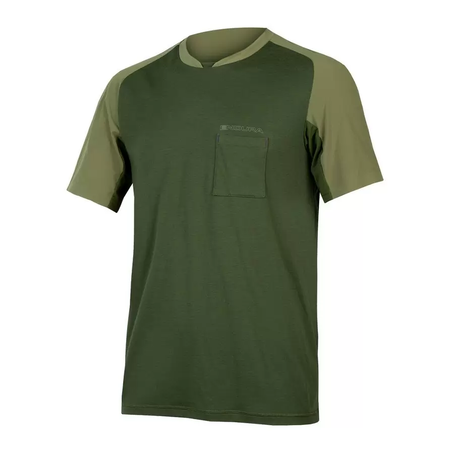 Camisa de manga curta GV500 Foyle T verde tamanho S - image