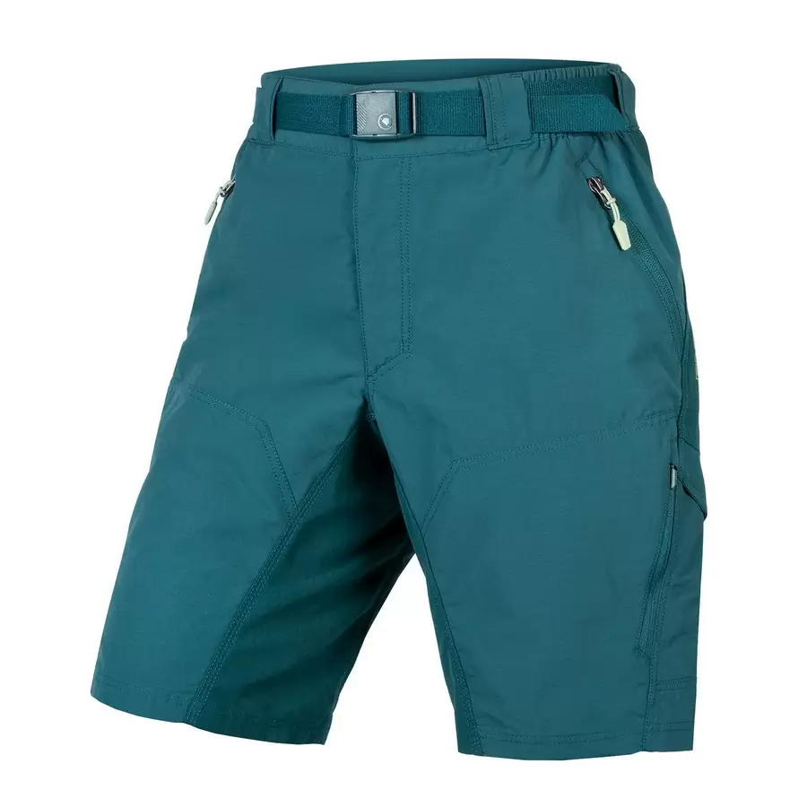 Shorts Hummvee Short with Liner Womens Deep Teal size L - image