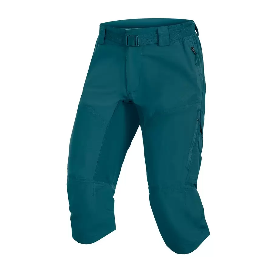 Pantaloni Lunghi Hummvee 3/4 Short with Liner Donna Blu Scuro taglia L - image