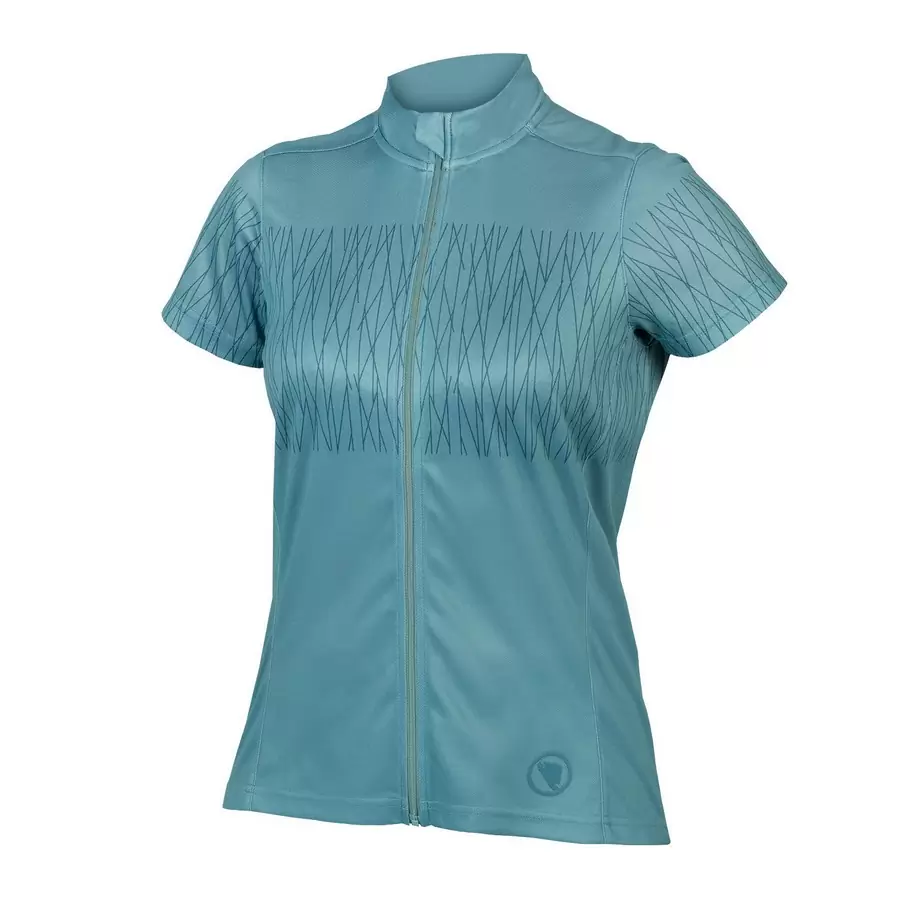Maillot à manches courtes Hummvee Ray S/S Jersey Womens Moss taille L - image