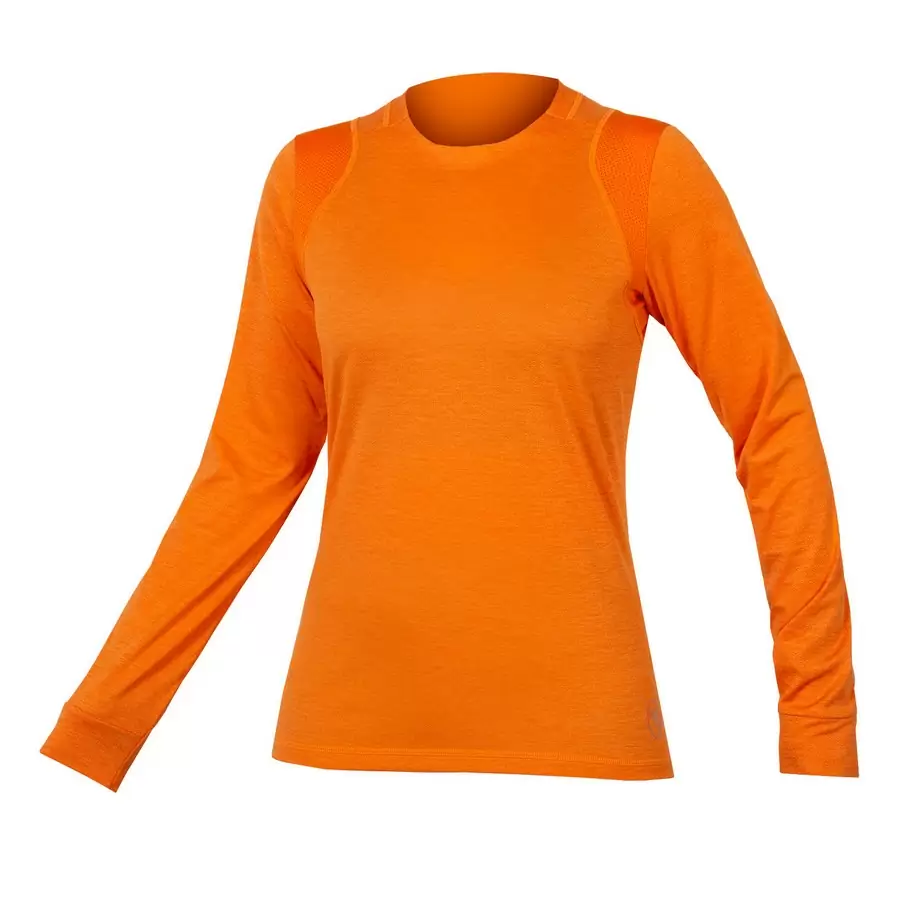 Camisola de manga comprida SingleTrack L/S Camisola feminina Harvest tamanho XL - image