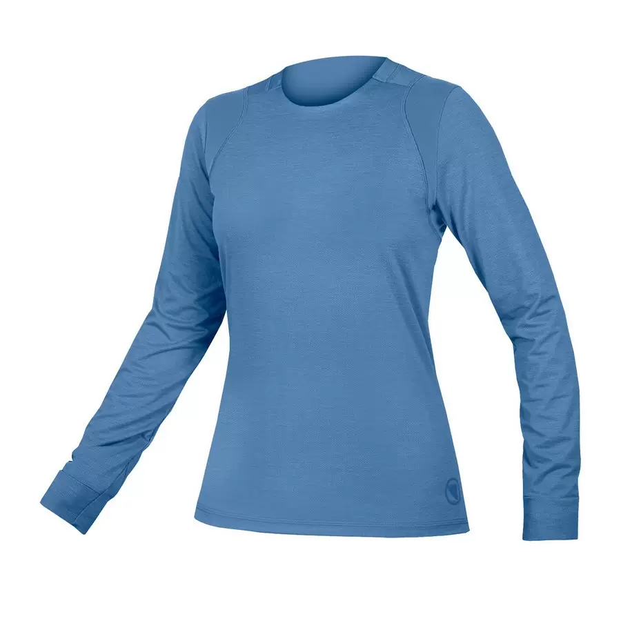 Maillot à manches longues SingleTrack L/S Jersey Womens Bluesteel taille XL - image