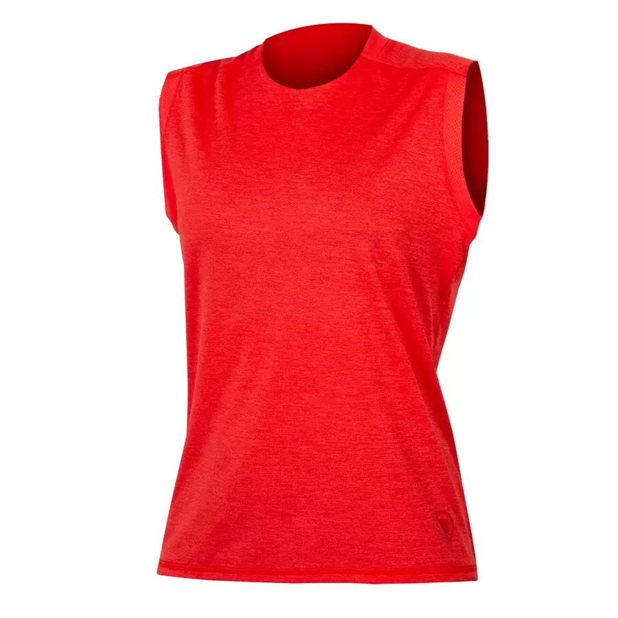 Gilet SingleTrack Tank Top Womens Pomegranate taille L - image