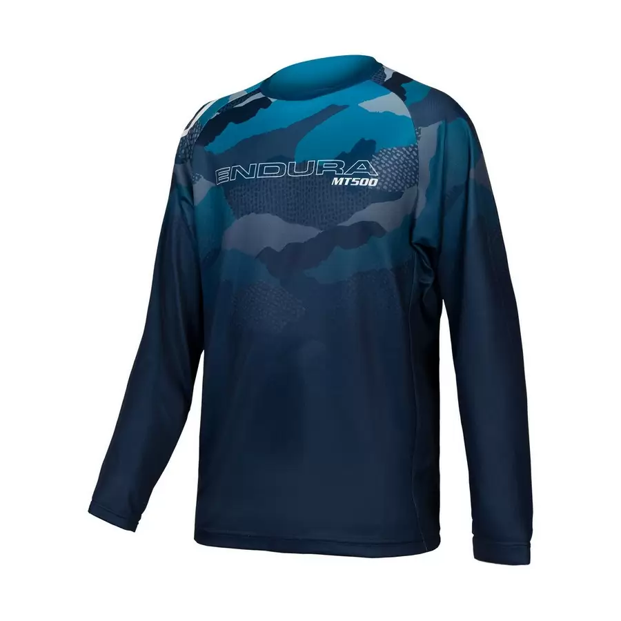Langarmtrikot MT500JR L/S LTD Ink Blue Größe S - image