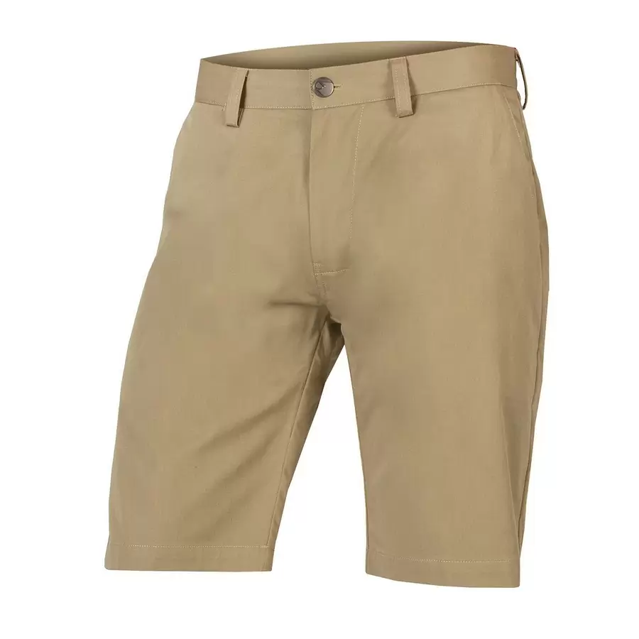Shorts Hummvee Chino Short with Liner Short Mushroom size XL - image