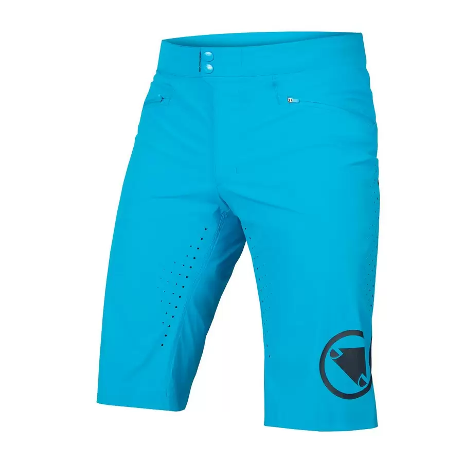 Pantalonicini SingleTrack Lite Short Electric Blue taglia L (Short Fit) - image