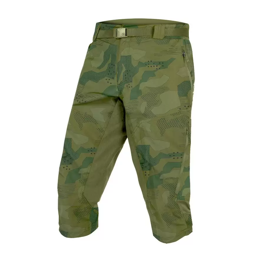 Pantaloni Lunghi Hummvee 3/4 Short Verde taglia L - image