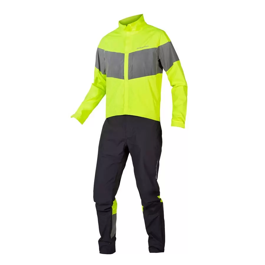 Tuta Antipioggia/Antivento Urban Luminite Waterproof One Piece Hi-Viz Giallo taglia XS - image