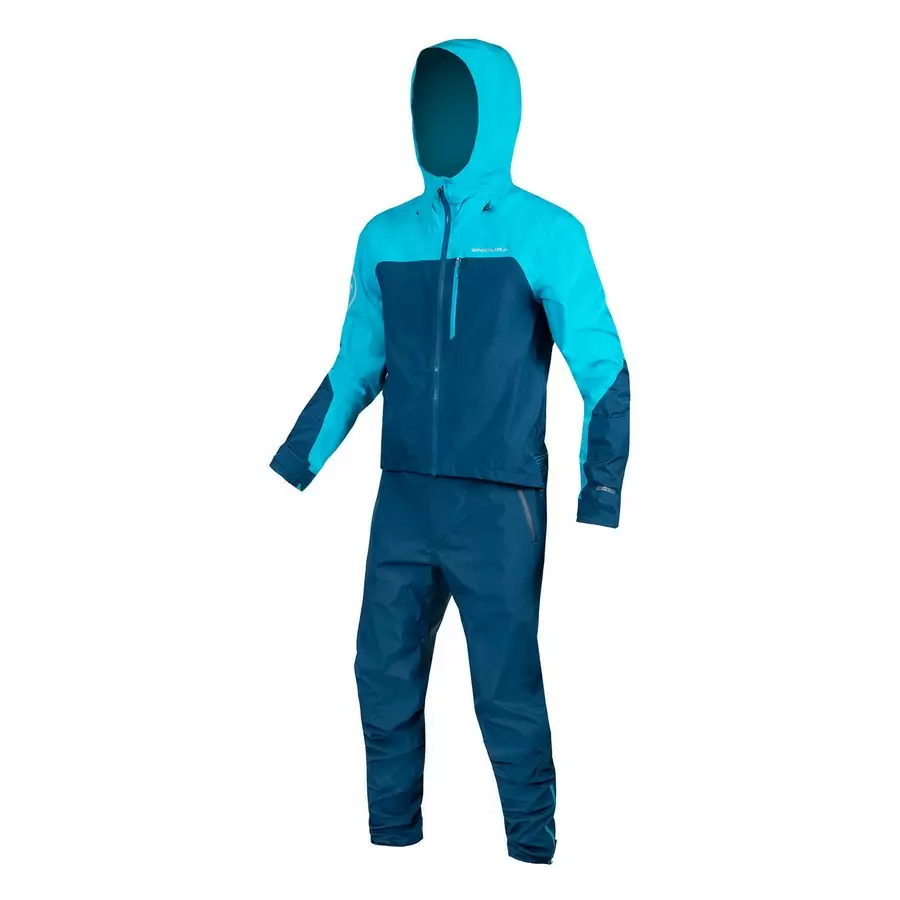 Regenfester/windfester SingleTrack Onesie Blaubeere Größe XL - image