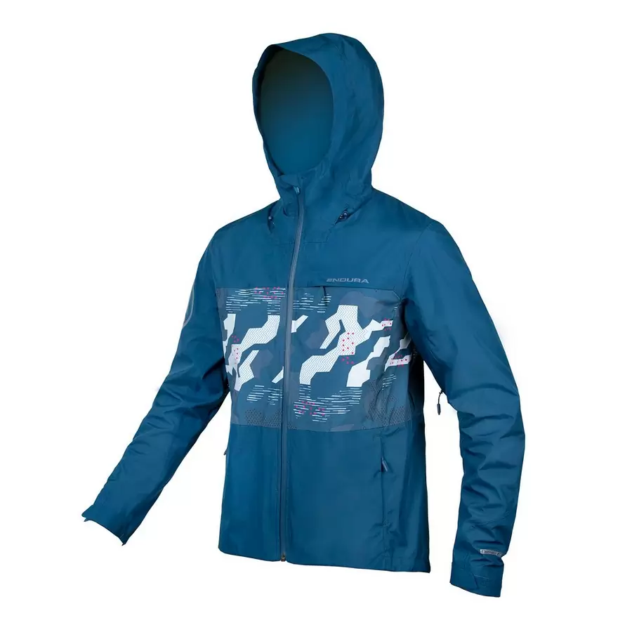 Giacca Impermeabile SingleTrack Jacket II Blu Taglia S - image