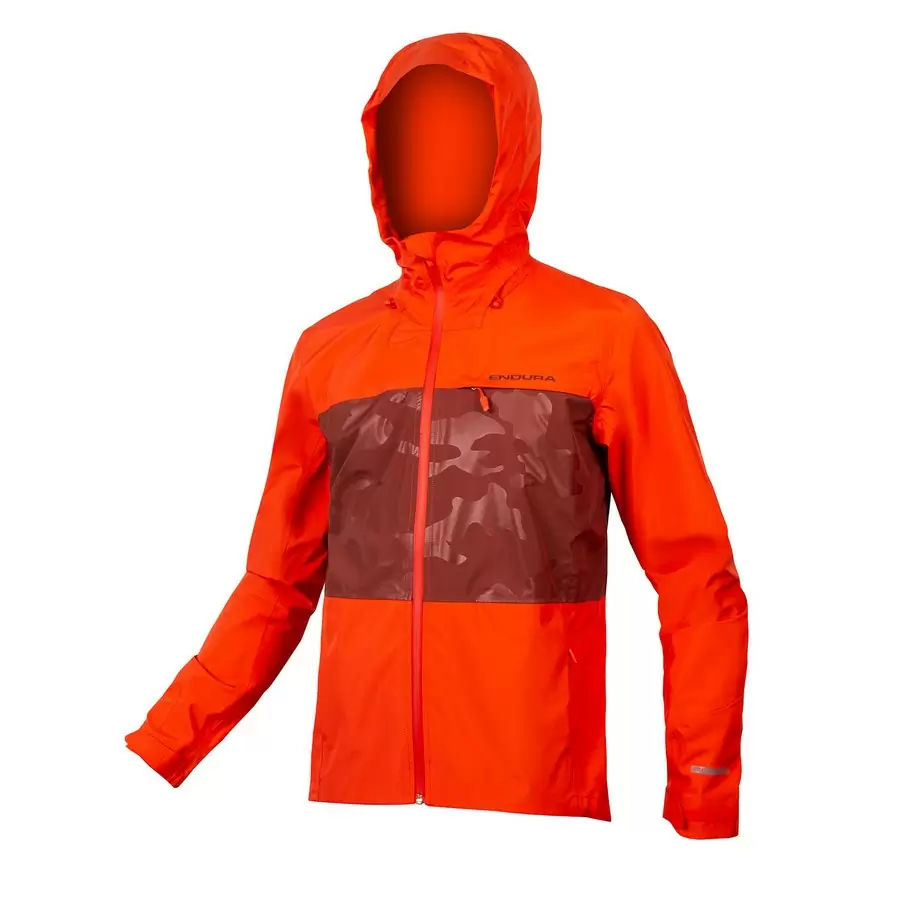 Rainproof/Windproof SingleTrack Jacket II Paprika size L - image