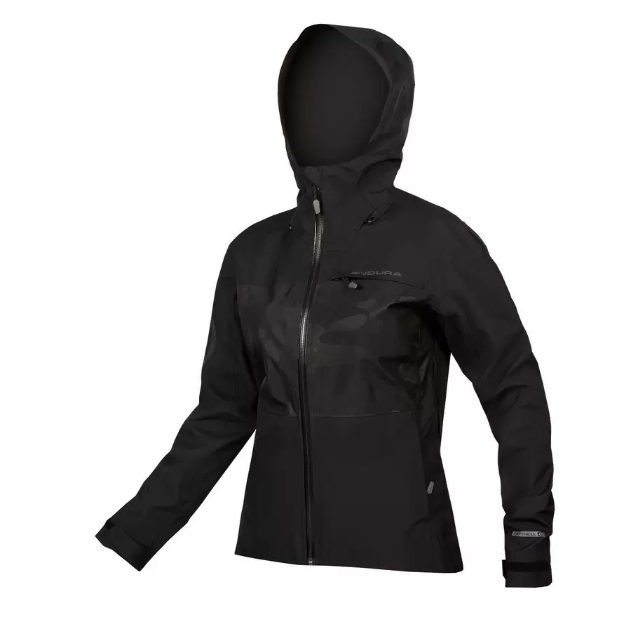 Giacca Antipioggia/Antivento SingleTrack Jacket II Donna Nero taglia L - image