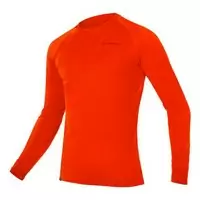 winter jersey baabaa blend l/s baselayer paprika size s orange