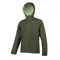 rainproof/windproof hummvee waterproof hooded jacket bottle green size s green