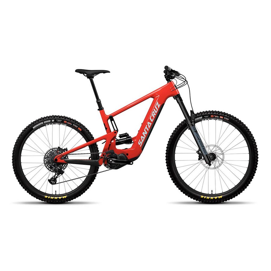 Heckler 9 C R MX 29/27.5'' 160mm 12v 720Wh Shimano EP801 Gloss Heirloom Red 2024 Taglia L