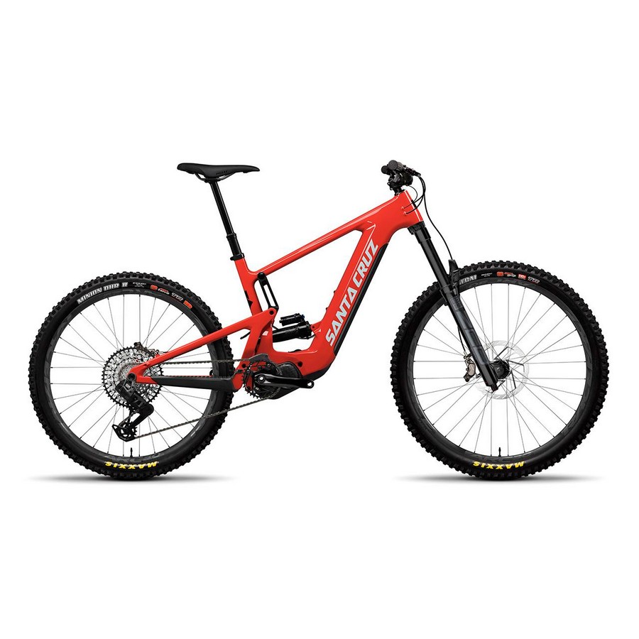Heckler 9 C GX AXS T-Type 27.5'' 160mm 12v 720Wh Shimano EP801 Gloss Heirloom Red 2024 Talla S