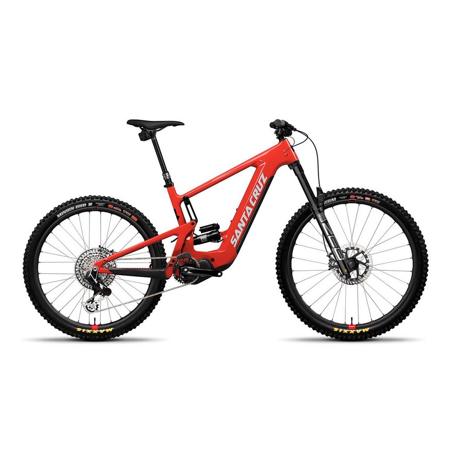 Heckler 9 CC XX AXS RSV MX 29/27.5'' 160mm 12v 720Wh Shimano EP801 Gloss Heirloom Red 2024 Taglia L