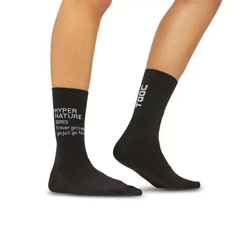 Schwarze Wickelsocken Größe S - image