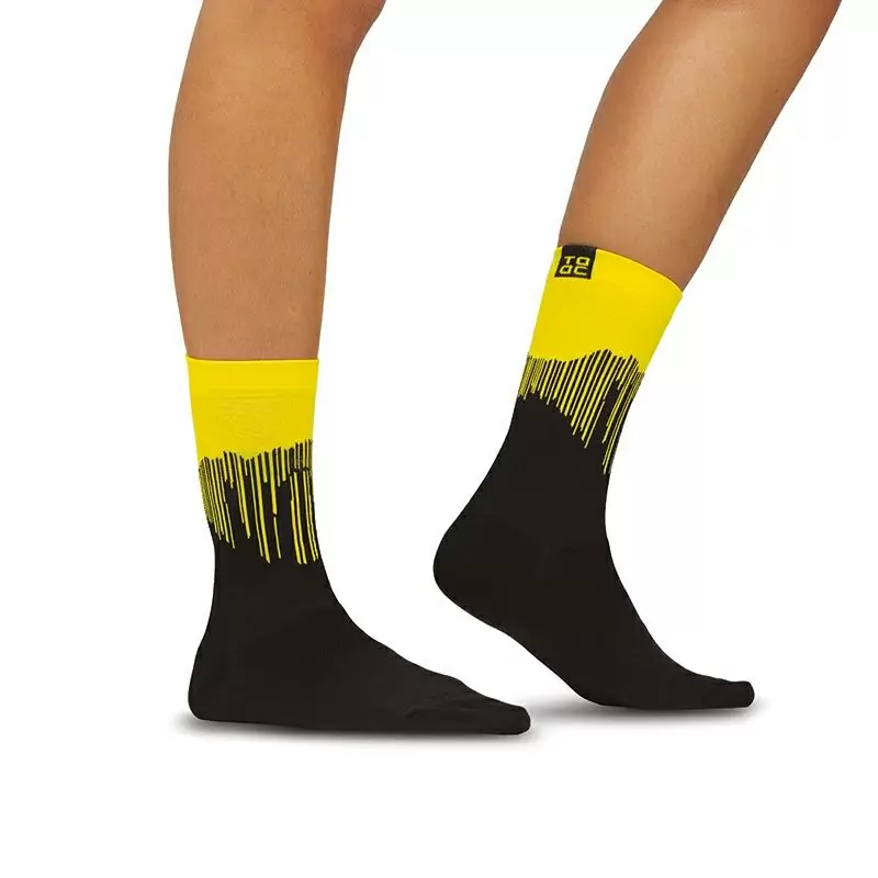 Black/Yellow Changing Socks size S - image