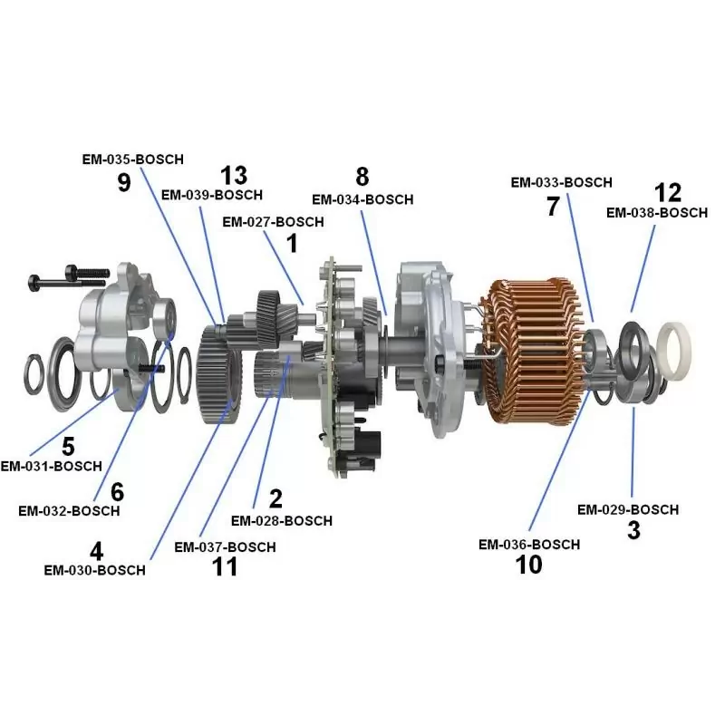 Cuscinetto per motore Bosch Gen4 (Rif 1) #1