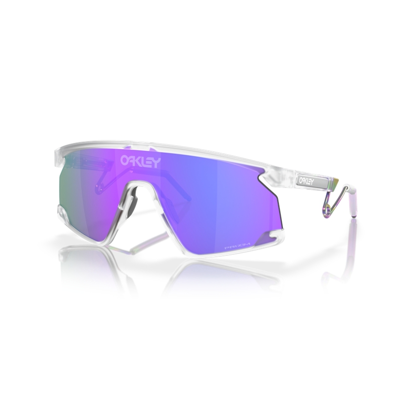 Occhiali BXTR Metal Matte Clear Lente Prizm Violet