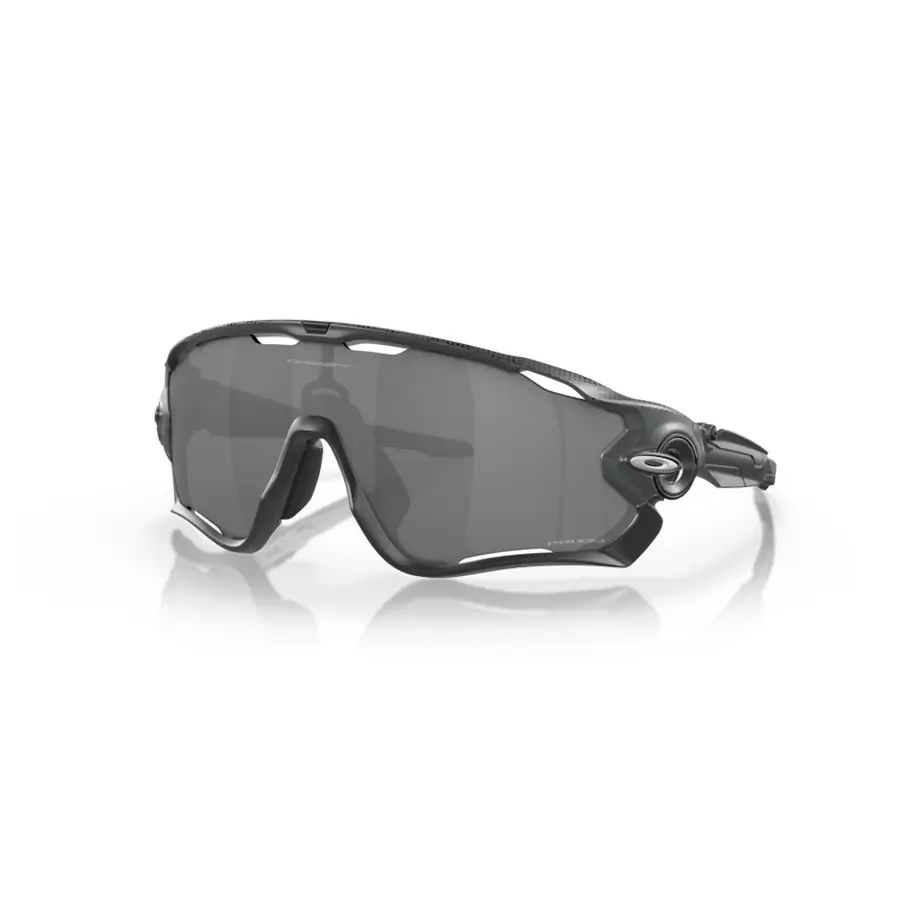 Jawbreaker Sunglasses Hi Res Matte Carbon Prizm Black Lens Black - image