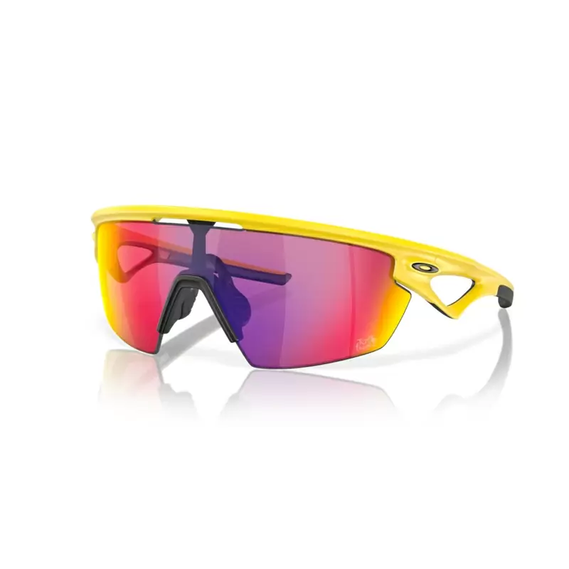Lunettes Sphaera Jaune Mat Tour de France verres Prizm Road - image