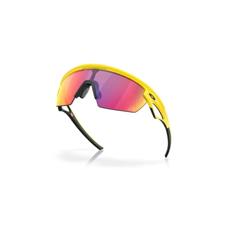 Lunettes Sphaera Jaune Mat Tour de France verres Prizm Road #3