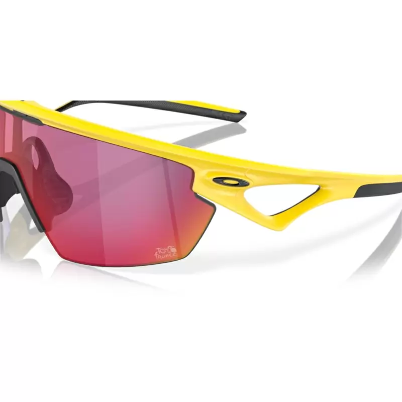 Lunettes Sphaera Jaune Mat Tour de France verres Prizm Road #4
