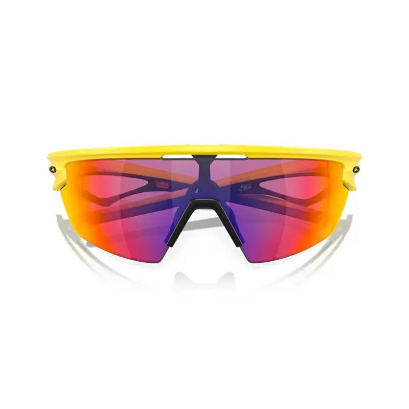 Lunettes Sphaera Jaune Mat Tour de France verres Prizm Road #7