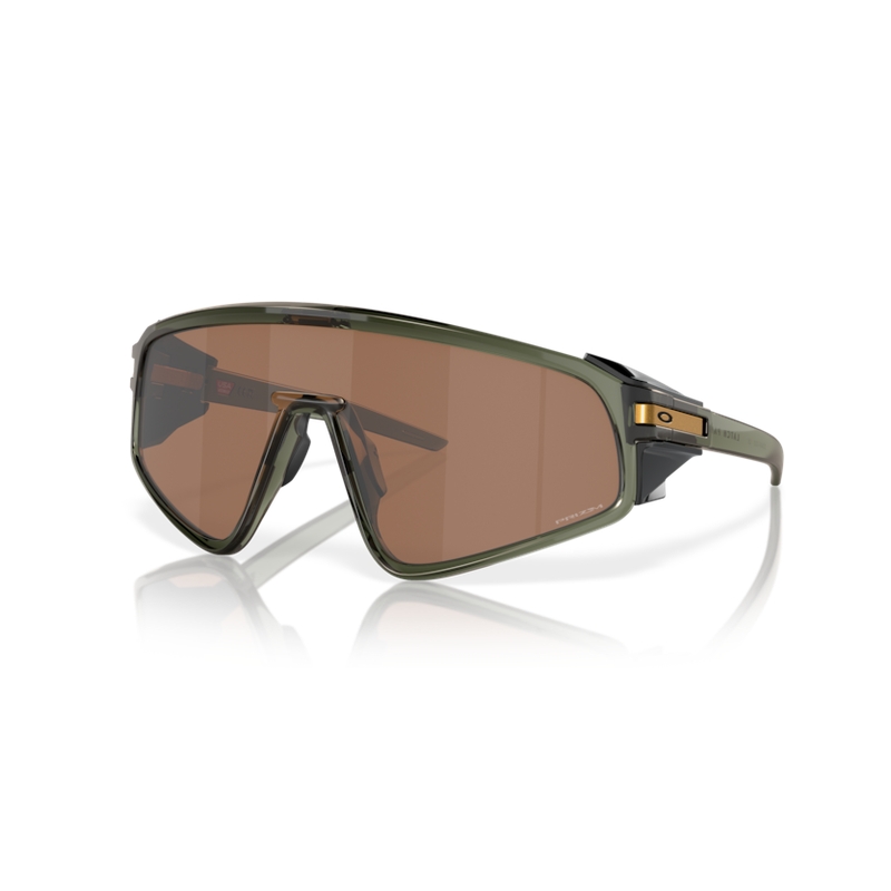 Olive Ink Latch Panel Glasses Prizm Tungsten Lens