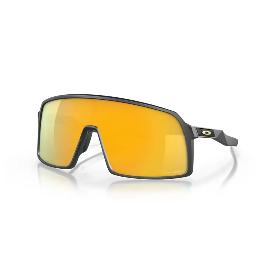 Sutro Sunglasses Matte Carbon Prizm 24k Lens Black/Gold - image